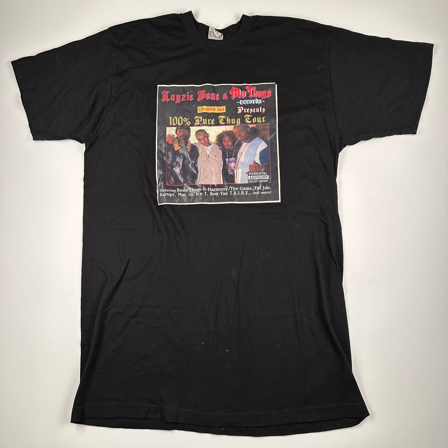 Vintage 2000s Bone Thugs N' Harmony Shirt XL 100% Pure Thug