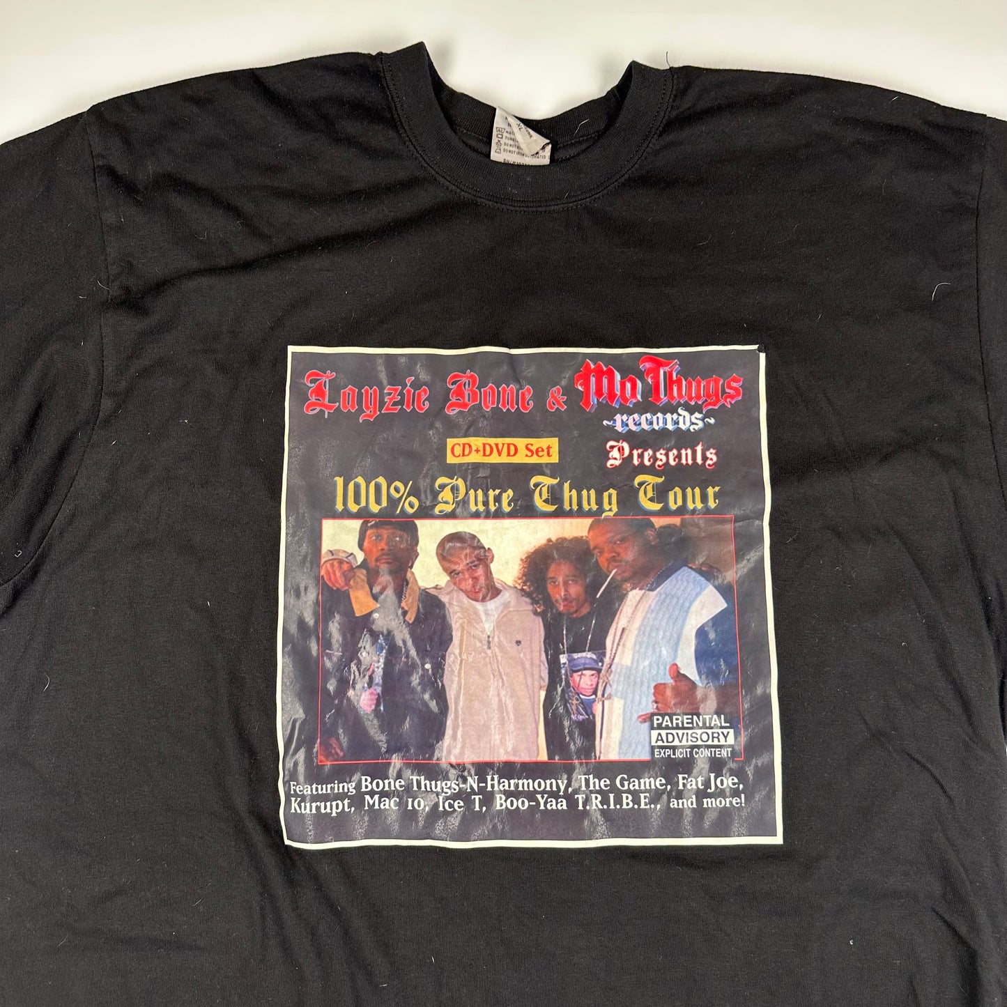 Vintage 2000s Bone Thugs N' Harmony Shirt XL 100% Pure Thug