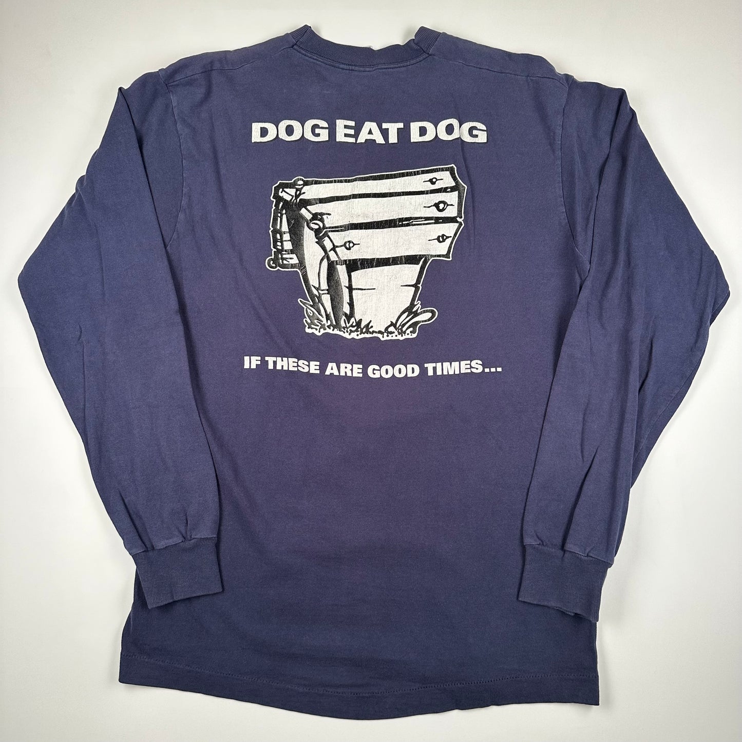 Vintage 1995 Dog Eat Dog Long Sleeve Shirt Large All Boro Kings