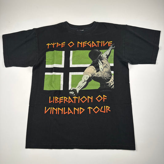 Vintage 1995 Type O Negative Shirt Large Liberation Of Vinnland