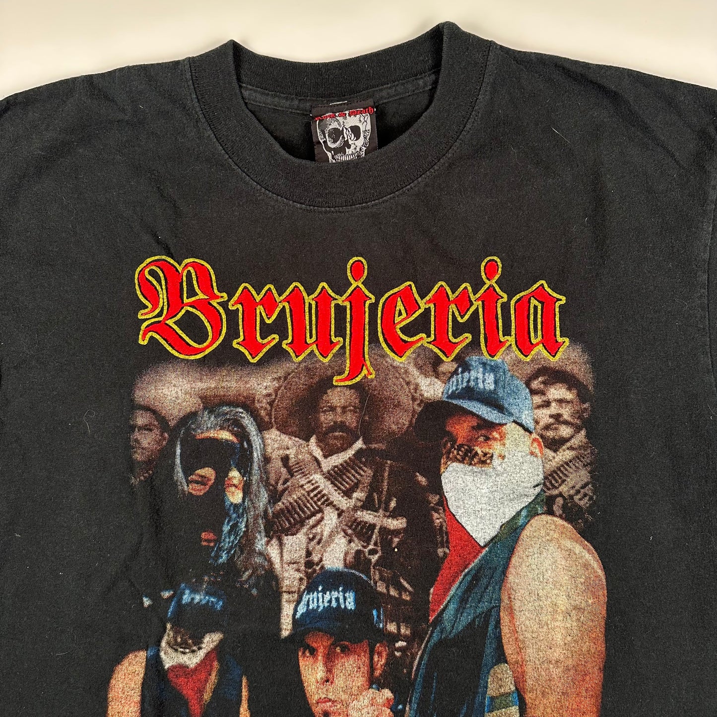 Vintage 90s Brujeria Shirt Large Mextremist