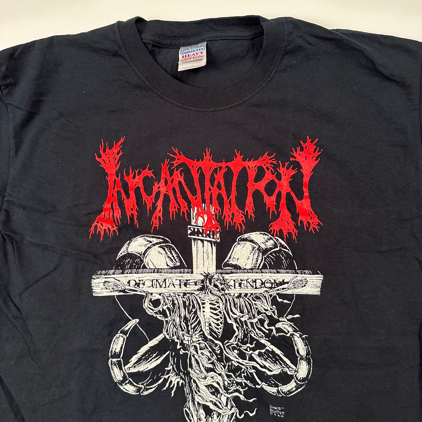 Vintage 2005 Incantation Shirt Large