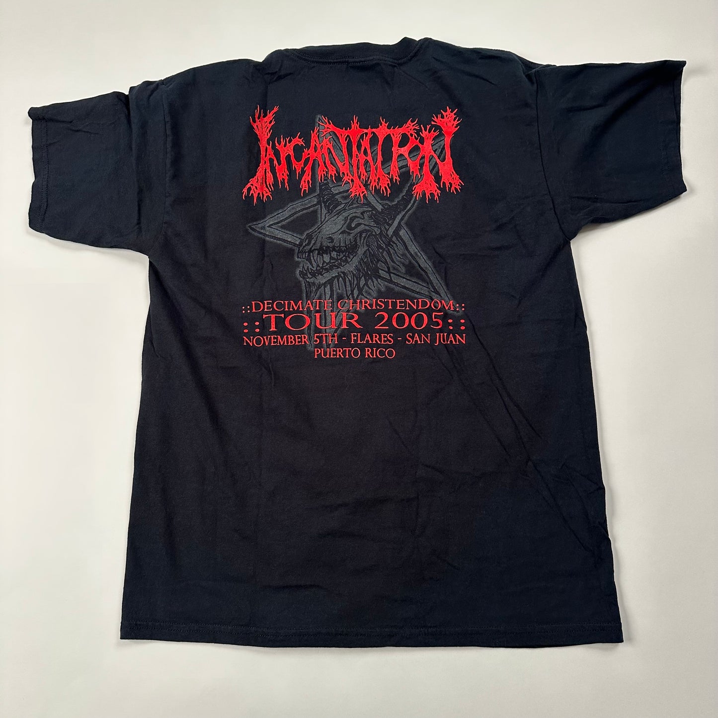 Vintage 2005 Incantation Shirt Large