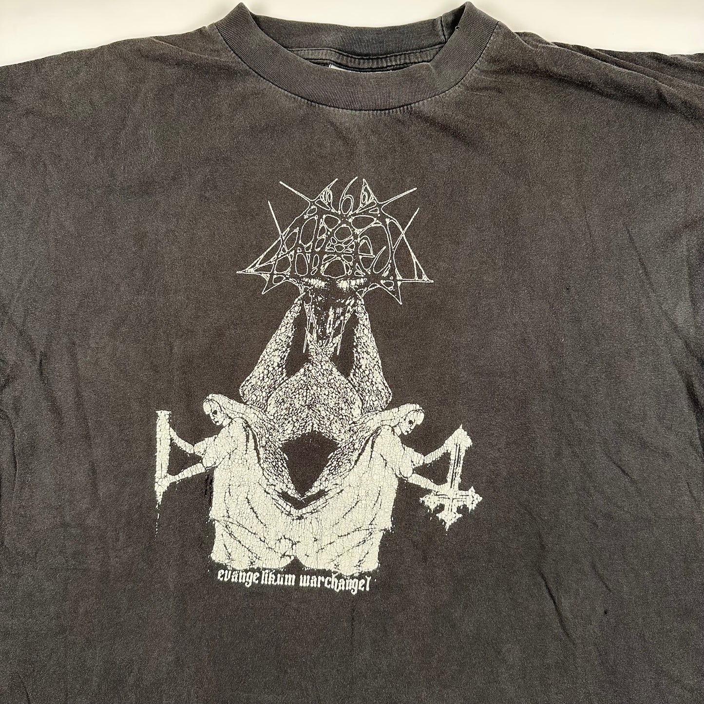 Vintage 90s Antaeus Shirt XL Evangelium Warchangel