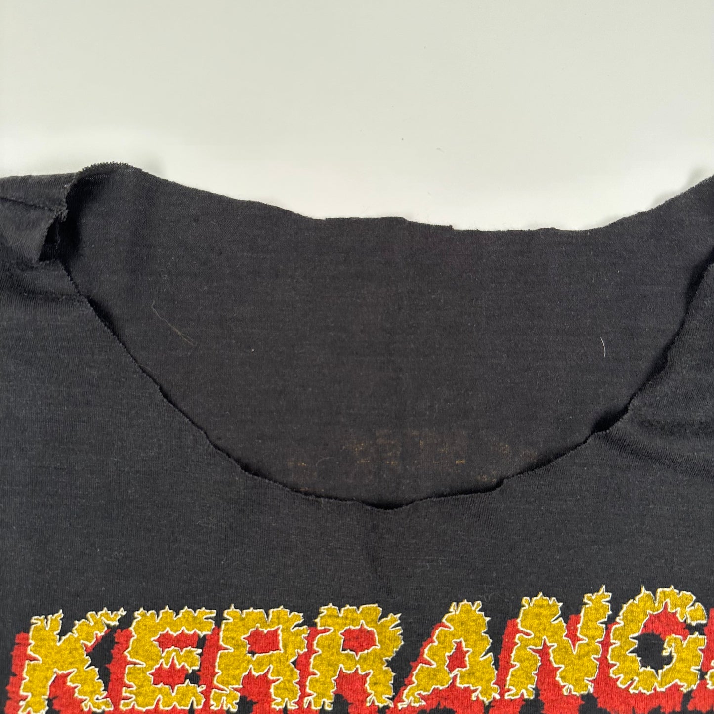 Vintage 80s Kerrang! Sleeveless Shirt Medium