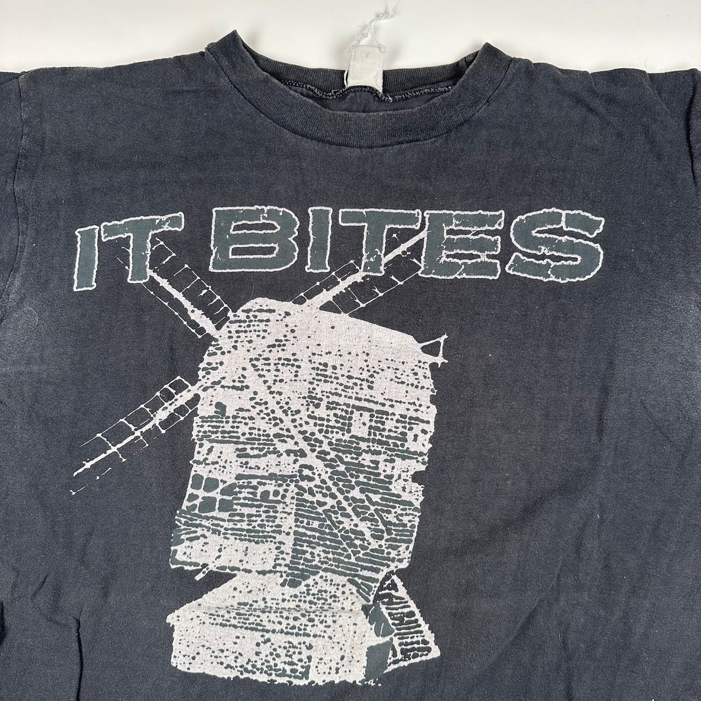 Vintage 1986 It Bites Shirt Large Bigland In The Windmill