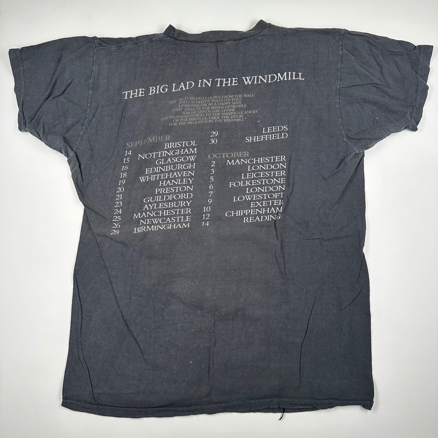 Vintage 1986 It Bites Shirt Large Bigland In The Windmill