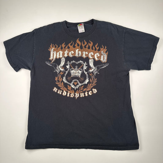 Hatebreed Shirt Large Undisputed Where The Crown Remains