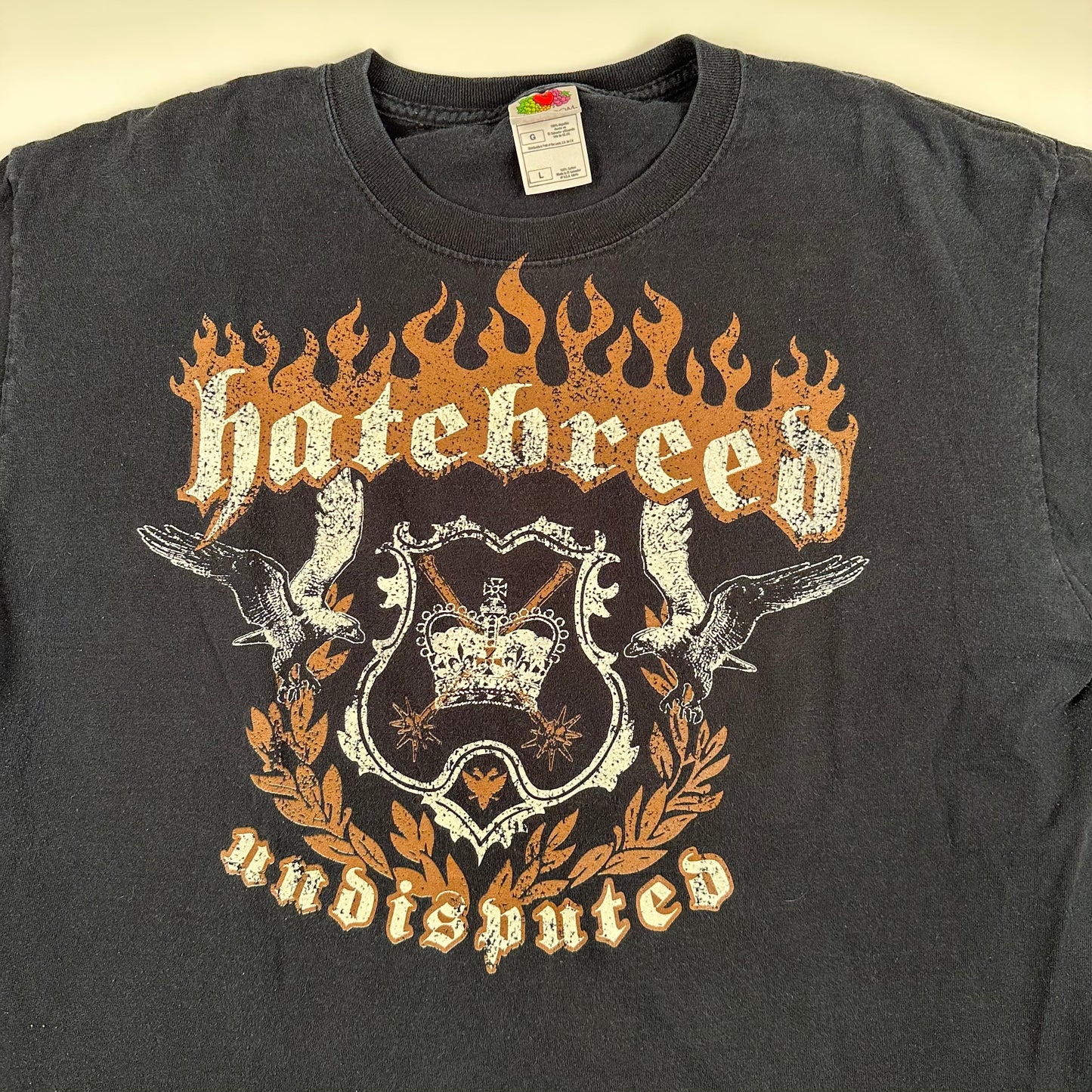 Hatebreed Shirt Large Undisputed Where The Crown Remains