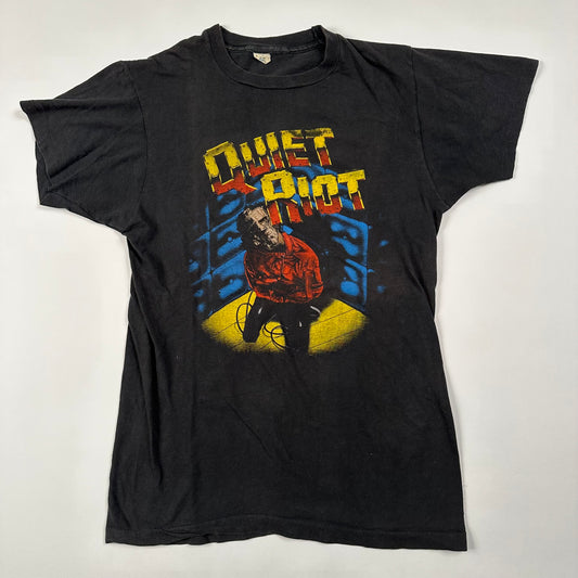 Vintage 1983 Quiet Riot Shirt Large Metal Health Tour