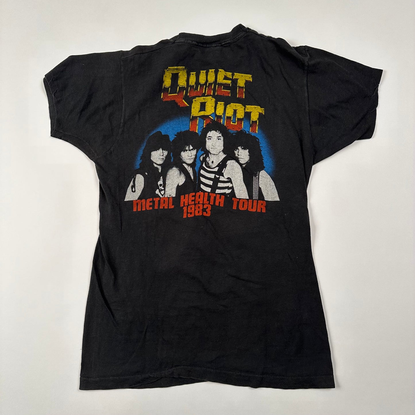 Vintage 1983 Quiet Riot Shirt Large Metal Health Tour