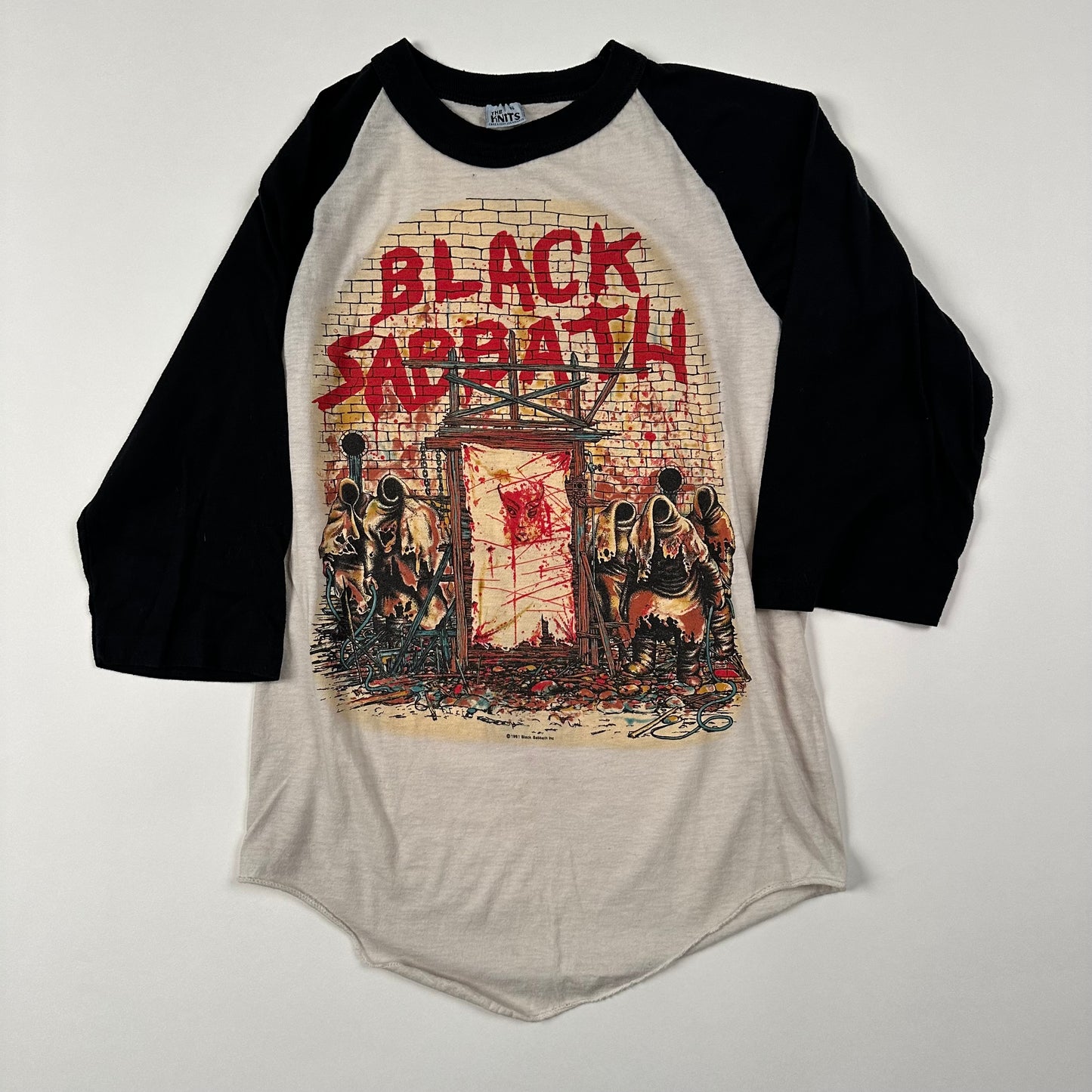 Vintage 1981 Black Sabbath Shirt Small Mob Rules