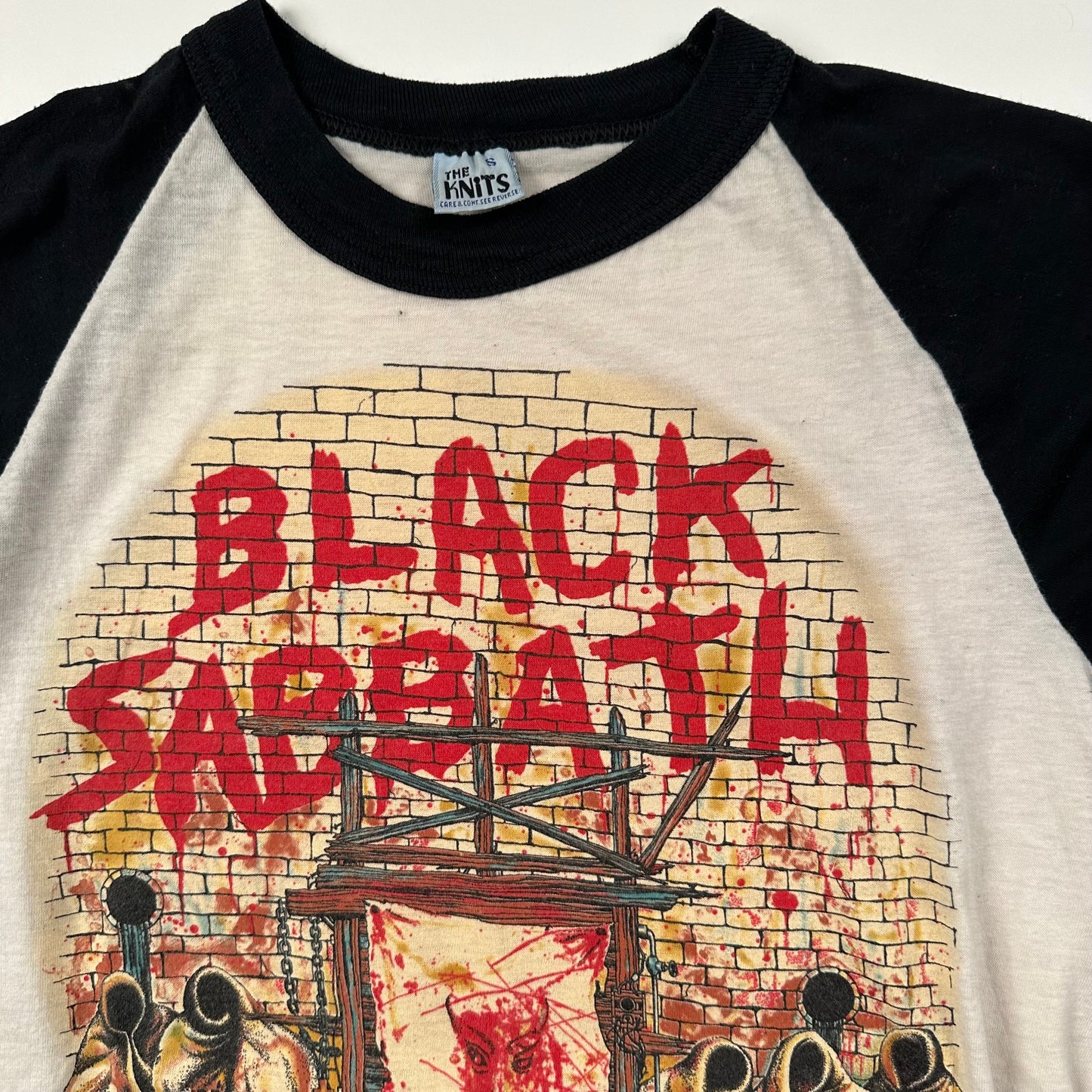 Vintage 1981 Black Sabbath Shirt Small Mob Rules