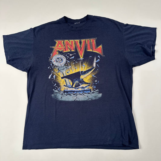 Vintage 1989 Anvil Shirt XL Pound For Pound