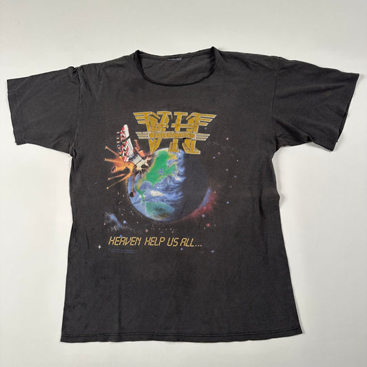 Vintage 1990 Van Halen Shirt Large Heaven Help Us All