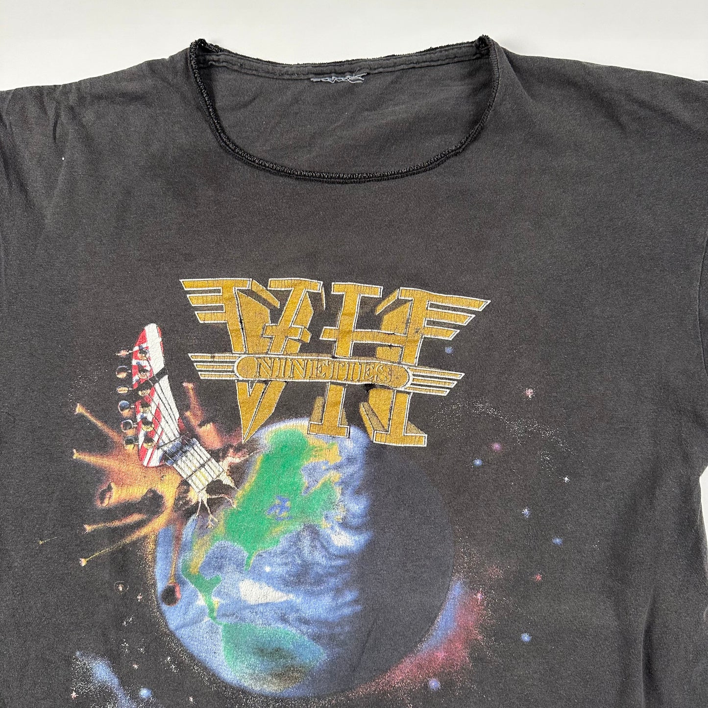 Vintage 1990 Van Halen Shirt Large Heaven Help Us All