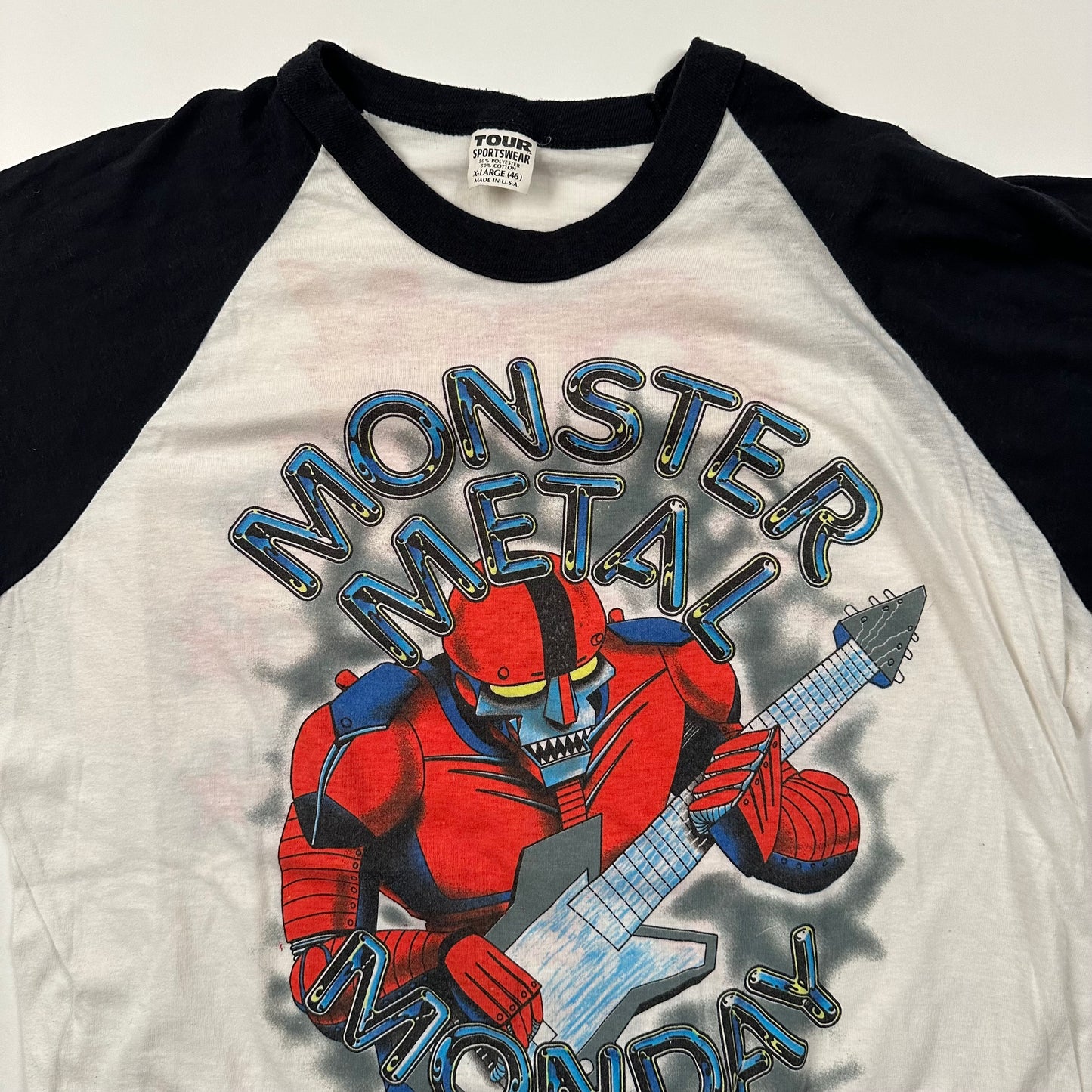 Vintage 1984 Monster Metal Monday Shirt XL