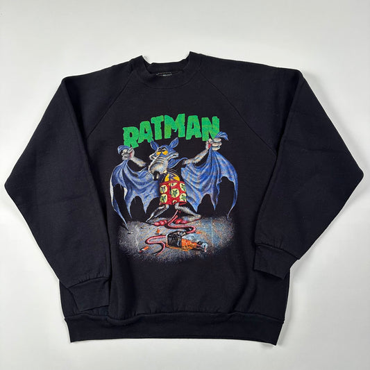 Vintage 90s Risk Crewneck Large Are Protected By Ratman