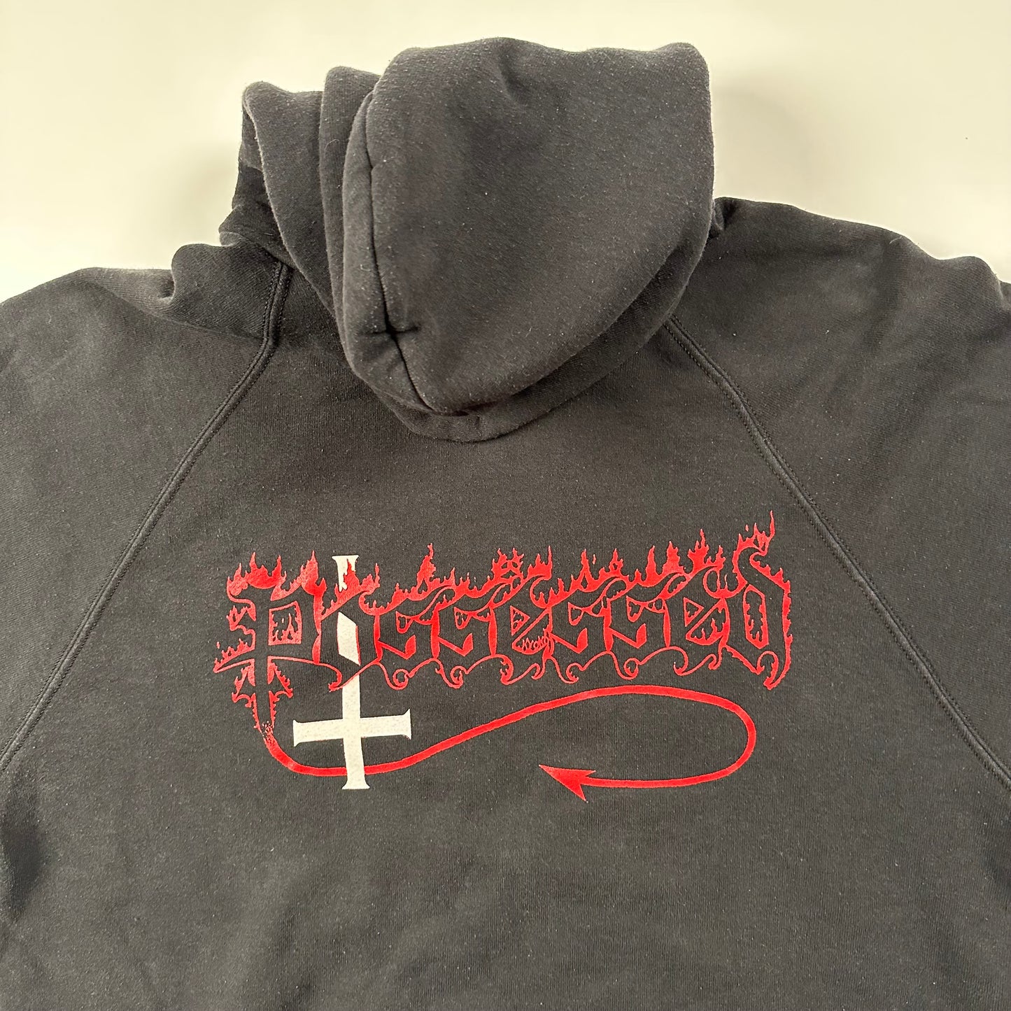 Vintage 90s Possessed Sweatshirt XL Seven Churches