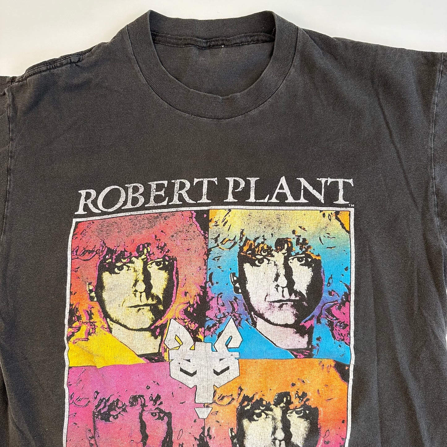 Vintage 1990 Robert Plant Shirt Medium Manic Nirvana