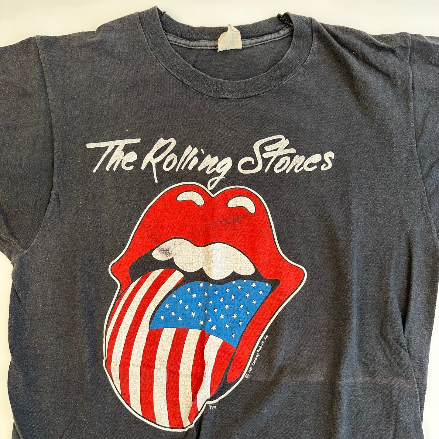 Vintage 1981 Rolling Stones Shirt Medium