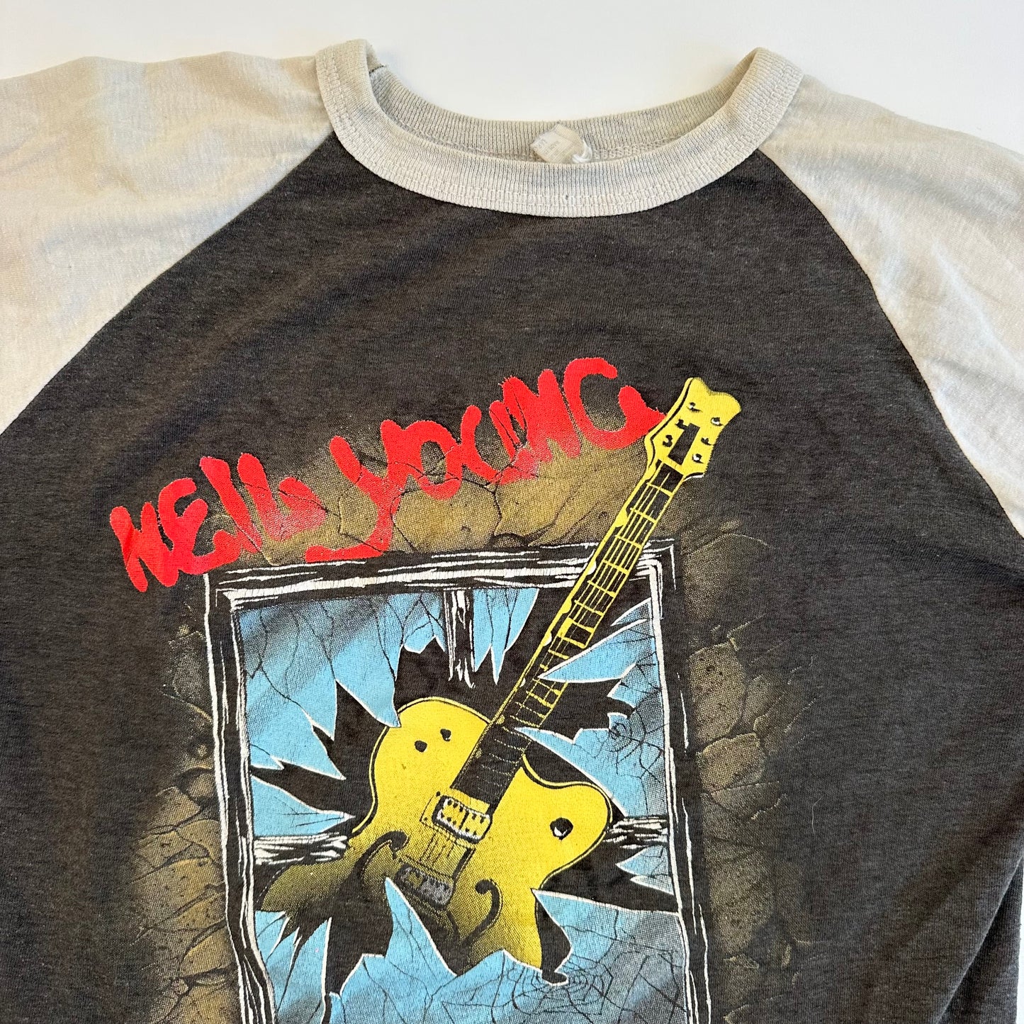 Vintage 1986 Neil Young Crazy Horse Shirt Large Garage