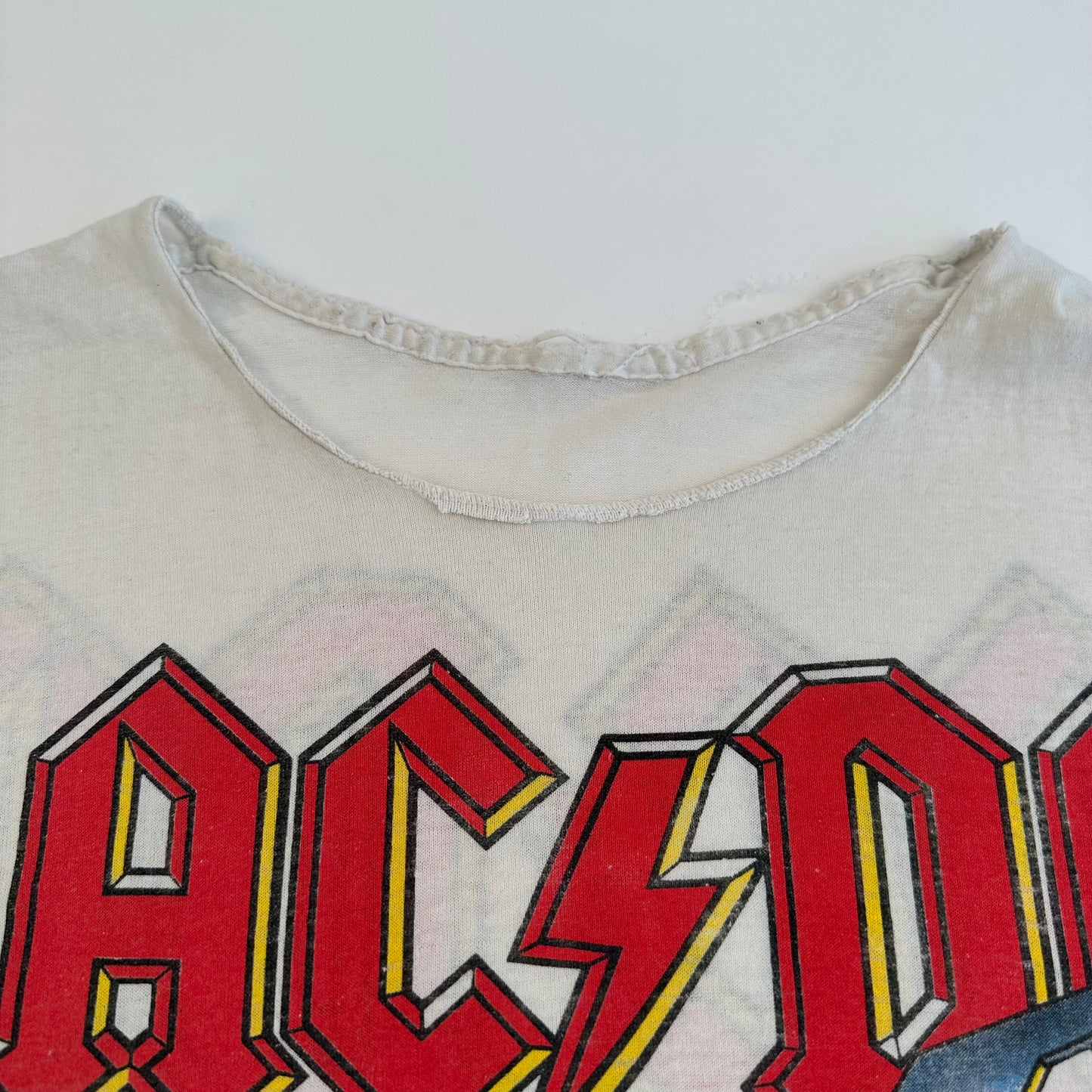 Vintage 1988 AC/DC Shirt Large Heat Seeker