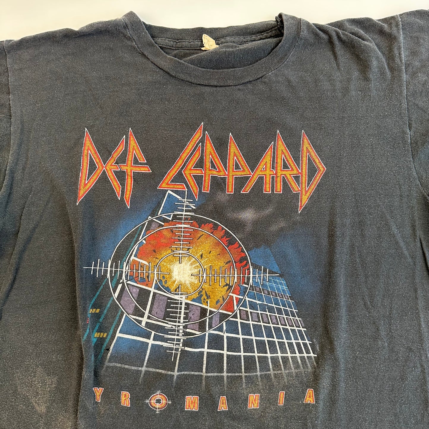 Vintage 1983 Def Leppard Shirt XL Pyromania