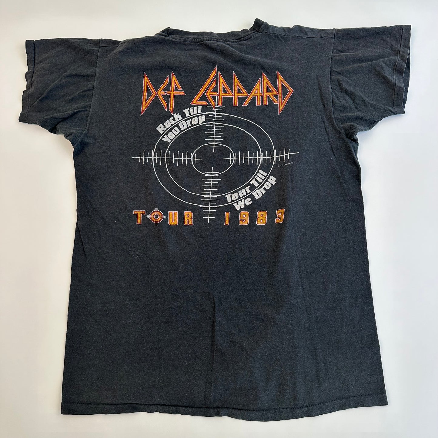 Vintage 1983 Def Leppard Shirt XL Pyromania