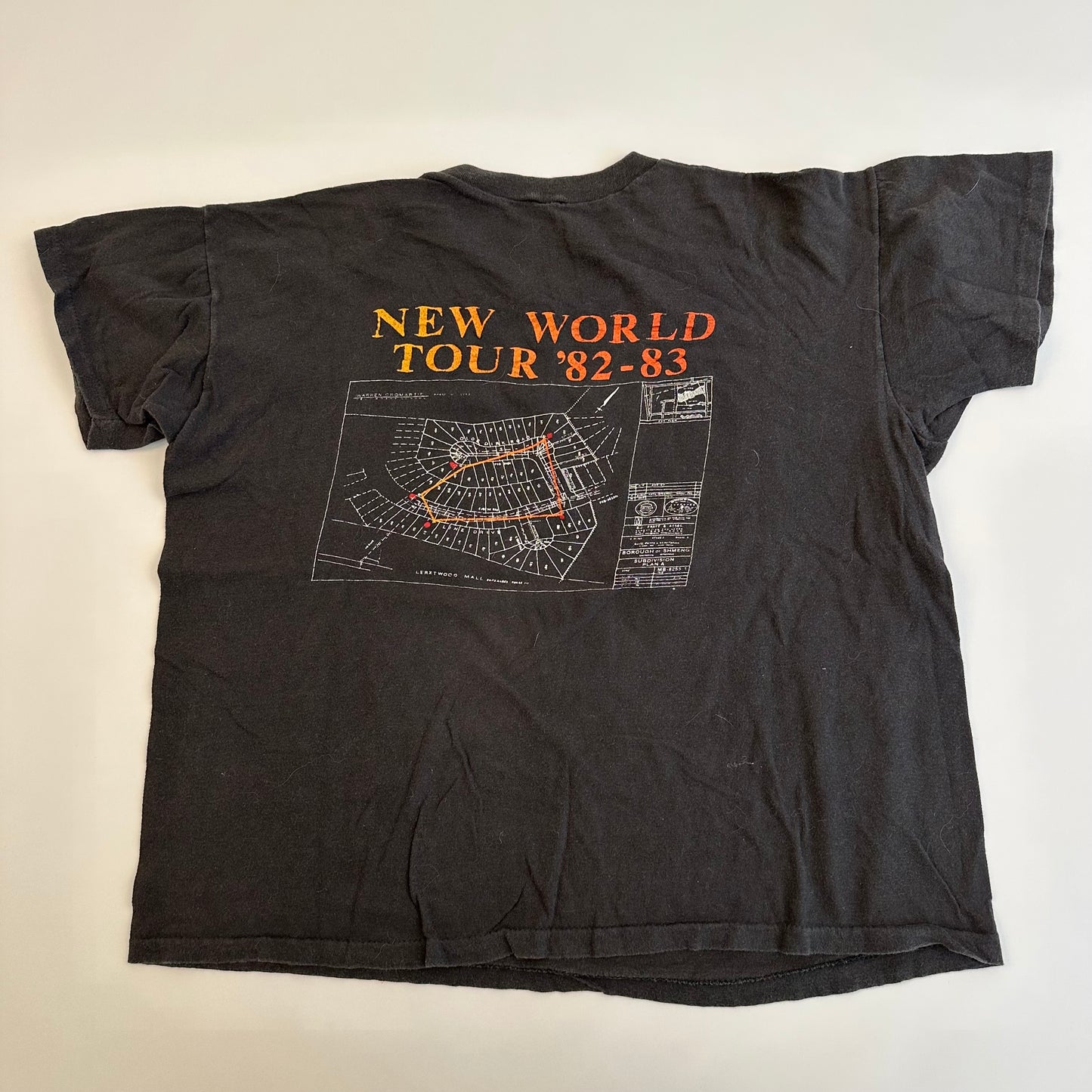 Vintage 1982 Rush Shirt Medium Signals