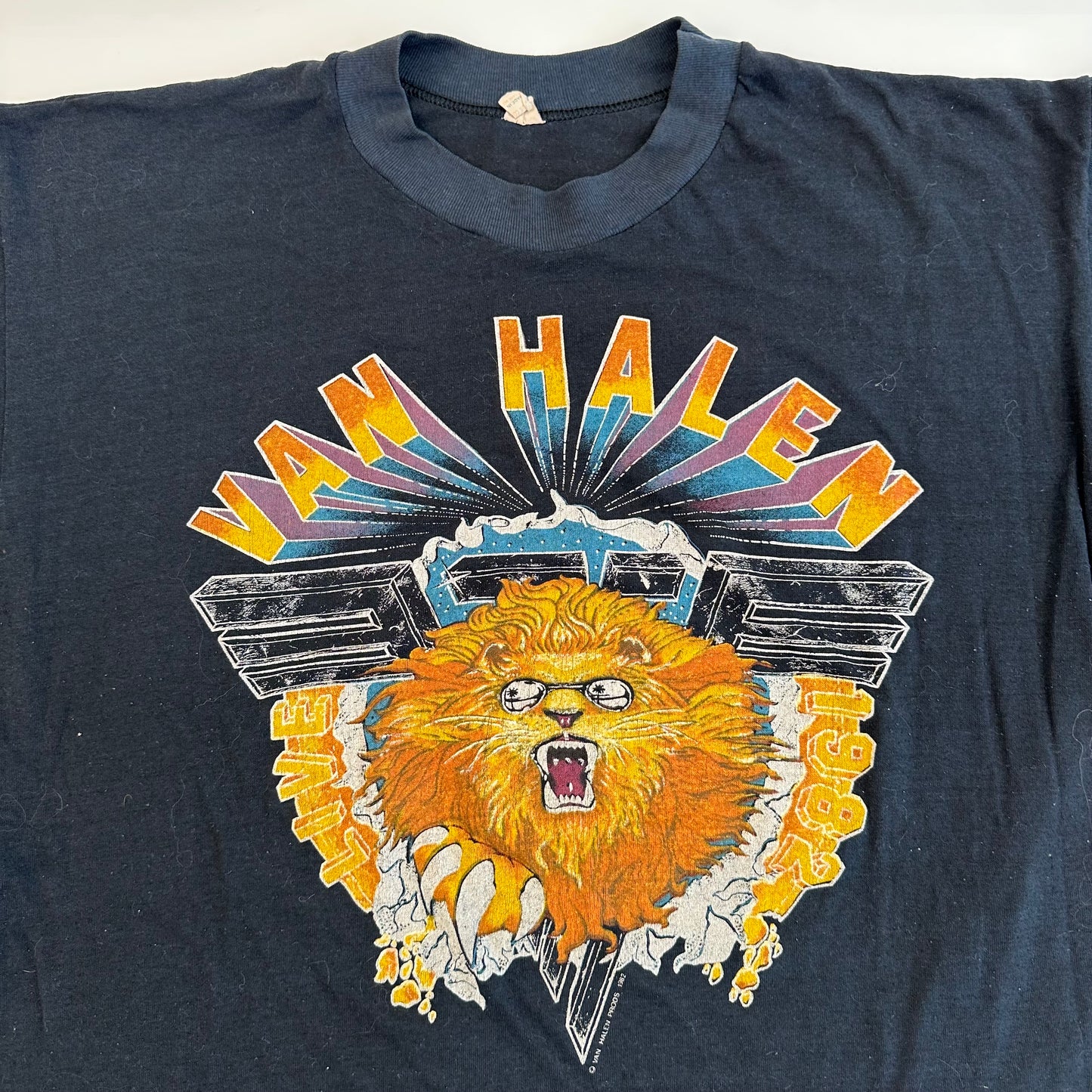 Vintage 1982 Van Halen Shirt XL