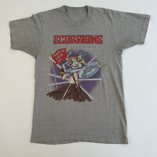 Vintage 1984 Scorpions Shirt Medium