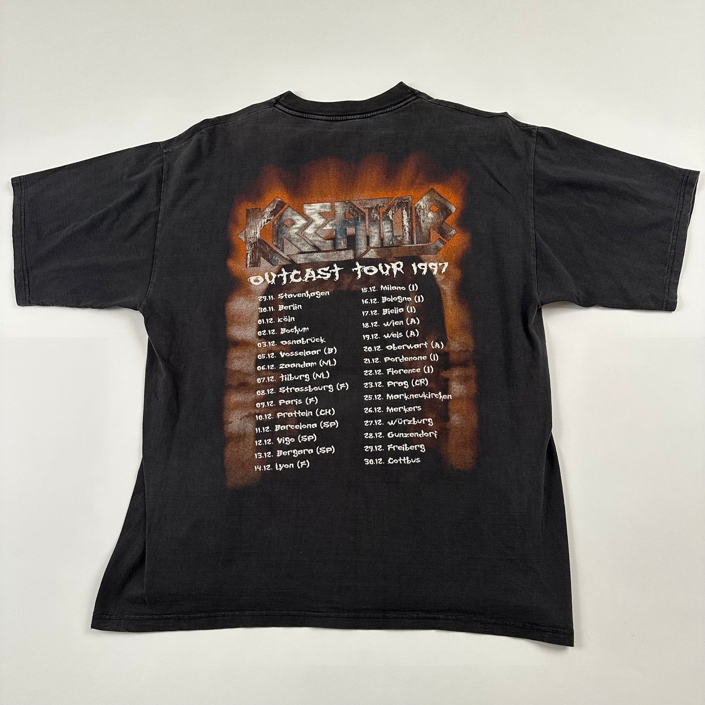 Vintage 1997 Kreator Shirt XL Outcast