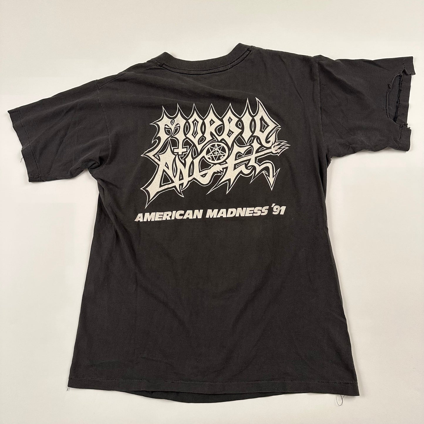 Vintage 1991 Morbid Angel Shirt Large Altars Of Madness