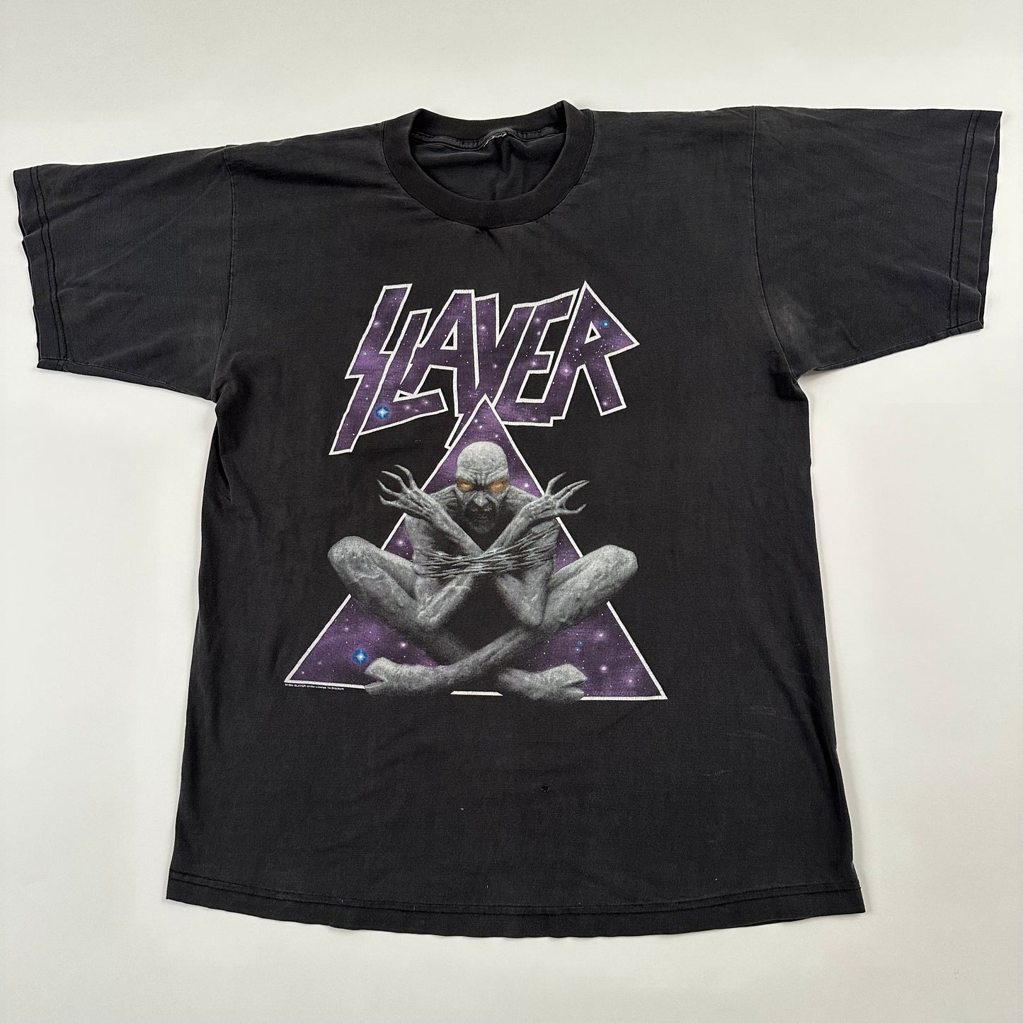 Vintage 1994 Slayer Shirt XL Divine Intervention