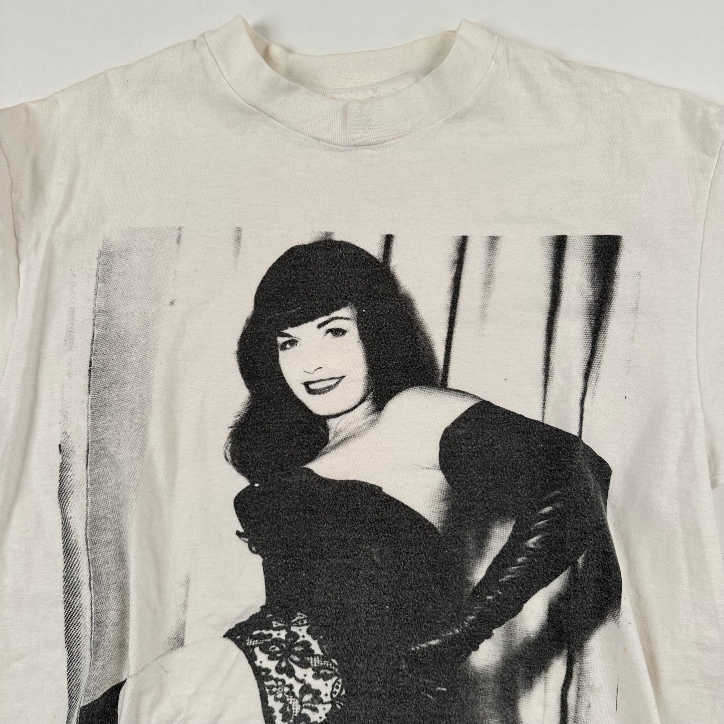 Vintage 90s Bettie Page Shirt Medium