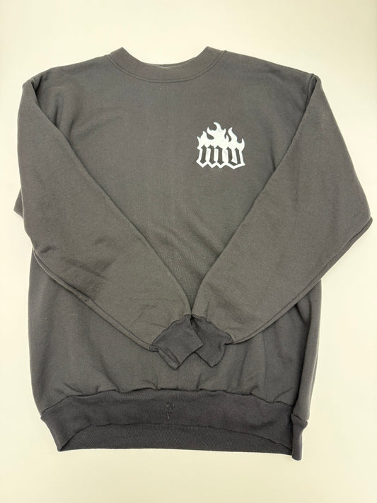 Vintage Black Sweatshirt - Large