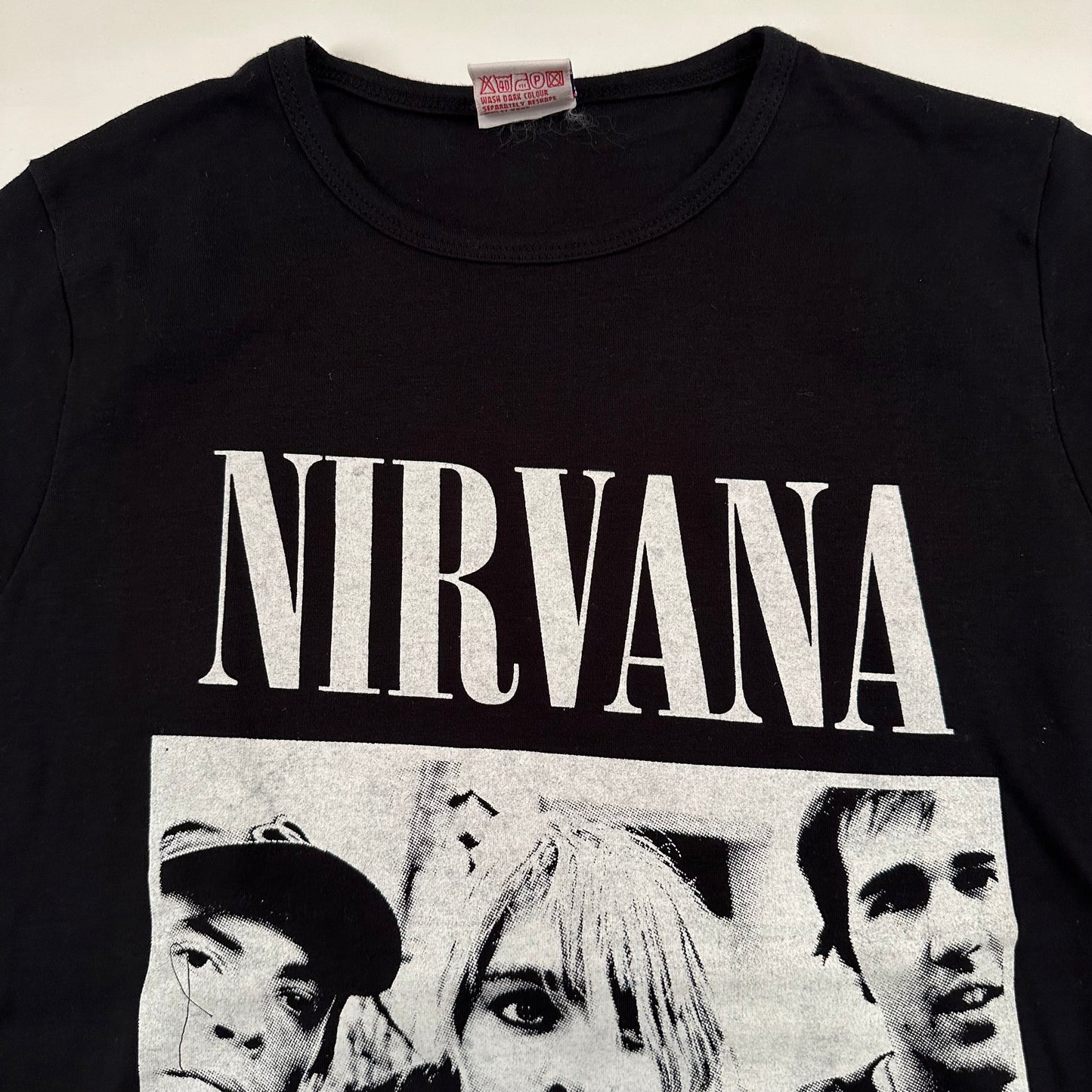 Vintage 90s Nirvana Womens Shirt Small