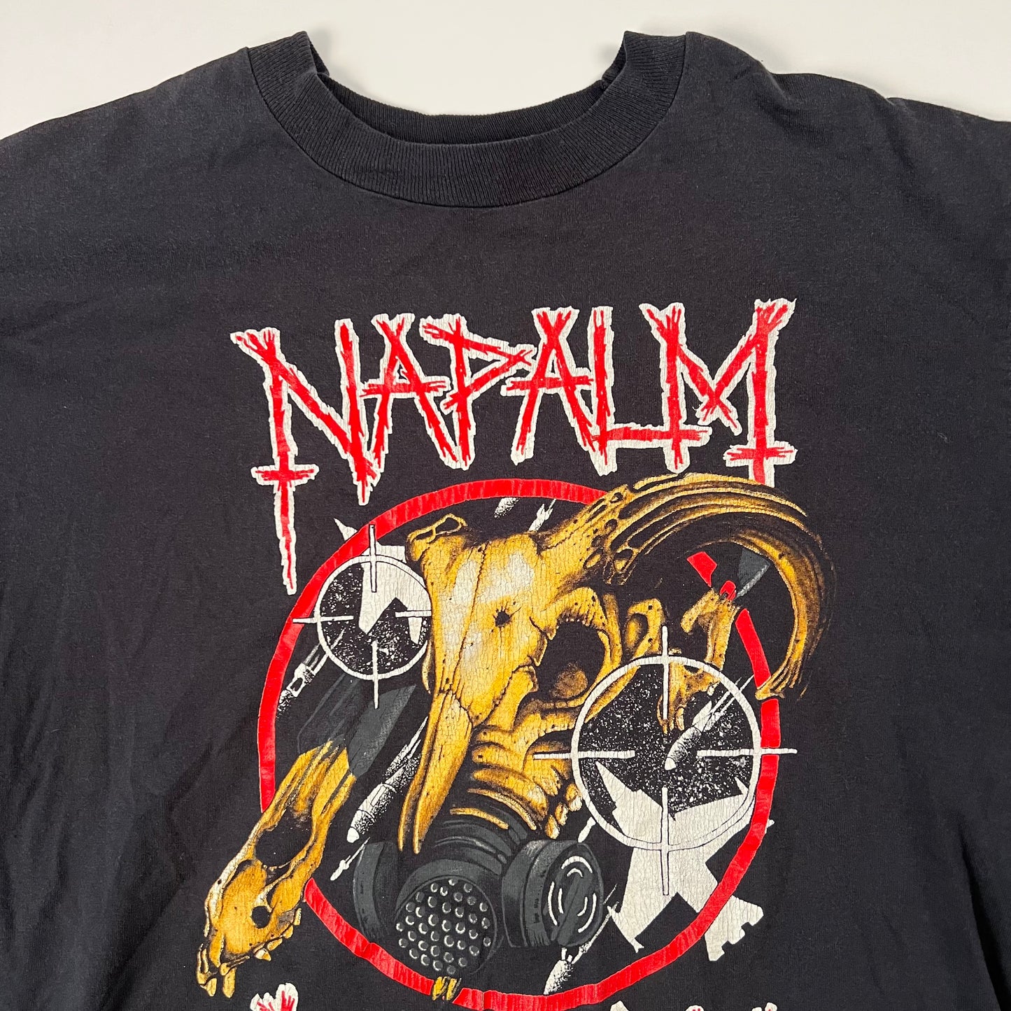 Vintage 1991 Napalm Death Long Sleeve Shirt XL