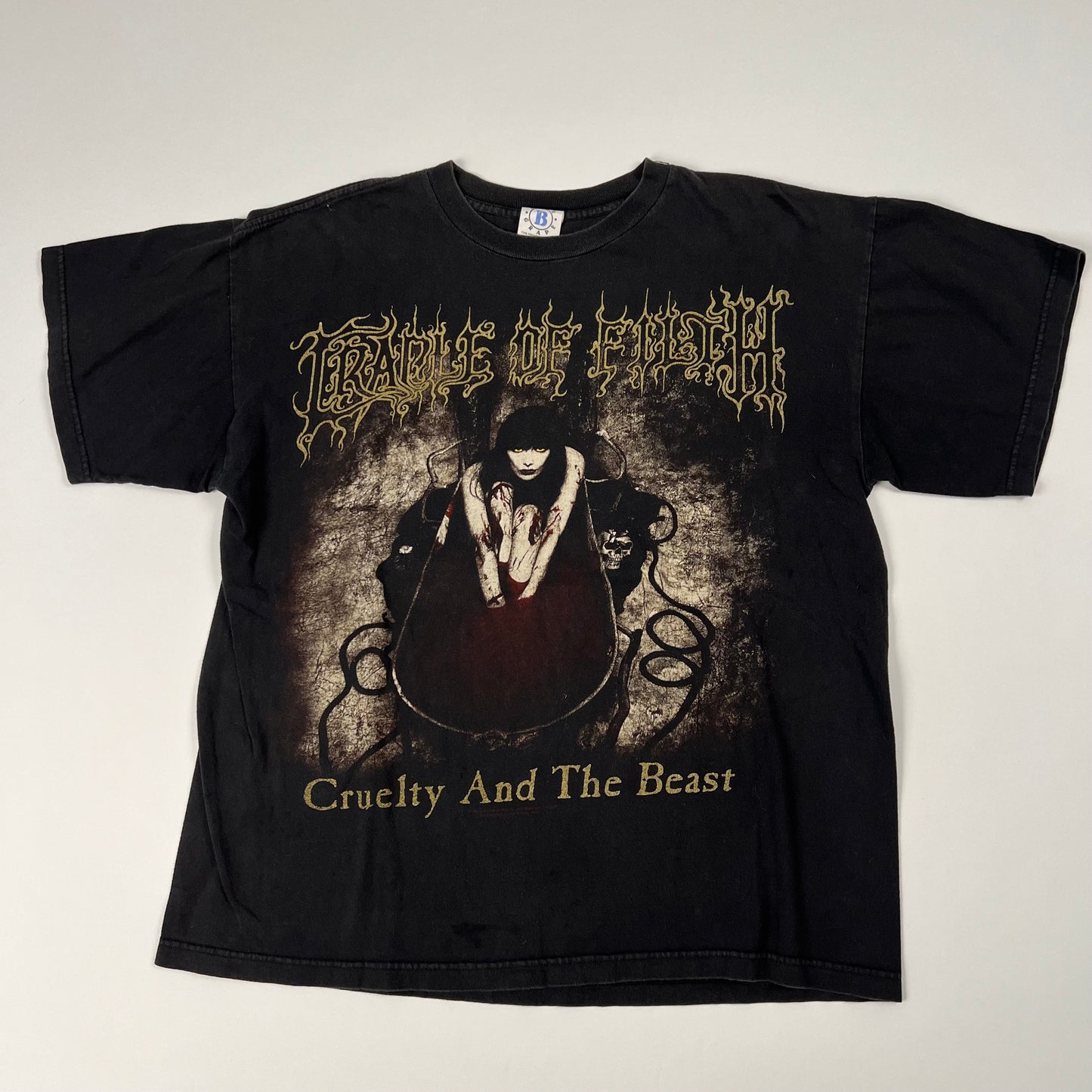 Vintage 1998 Cradle Of Filth Shirt Large Cruelty And The Beast