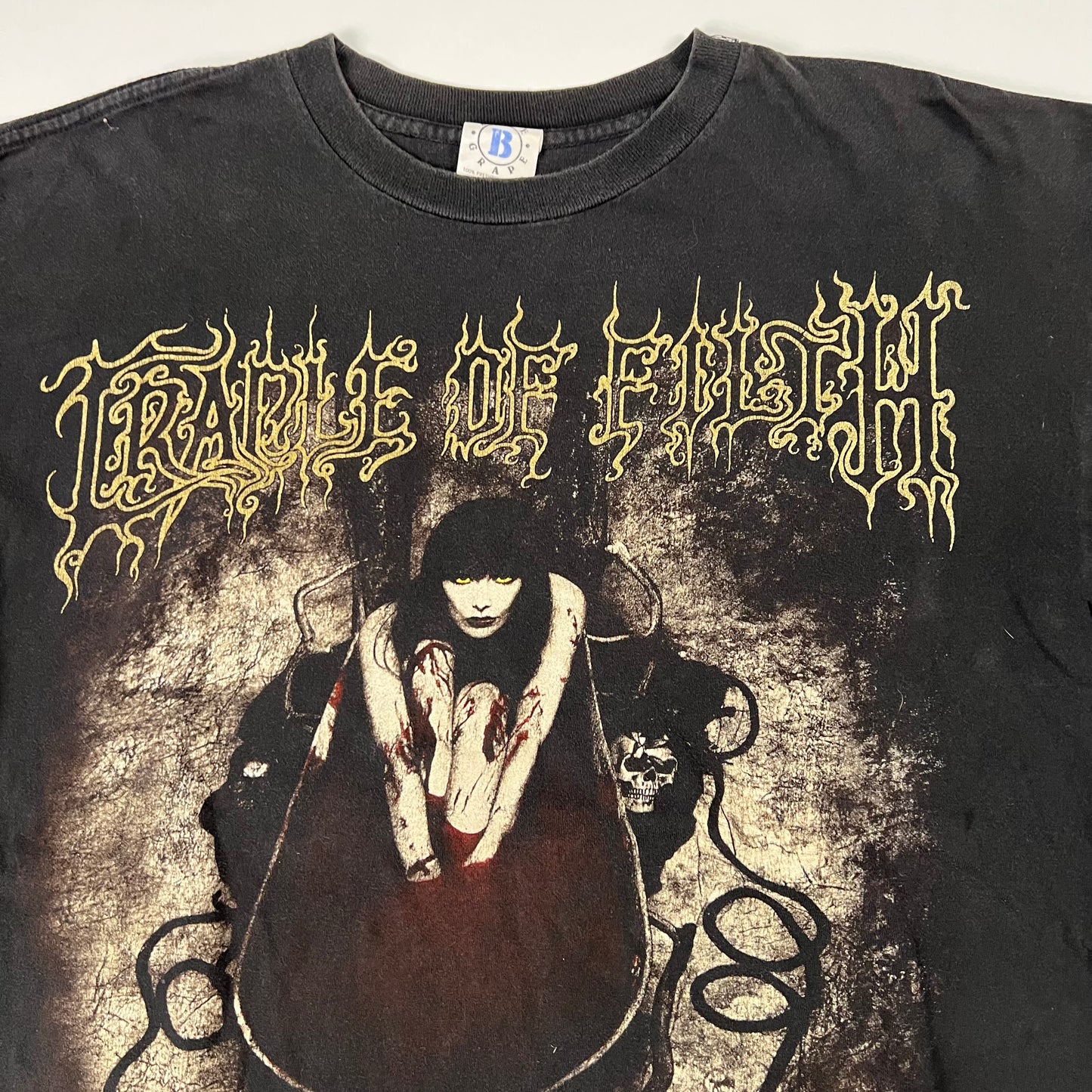 Vintage 1998 Cradle Of Filth Shirt Large Cruelty And The Beast