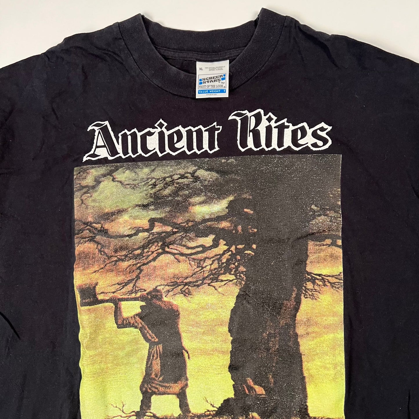 Vintage 1998 Ancient Rites Long Sleeve Shirt XL Fatherland Tour Winter 98-99