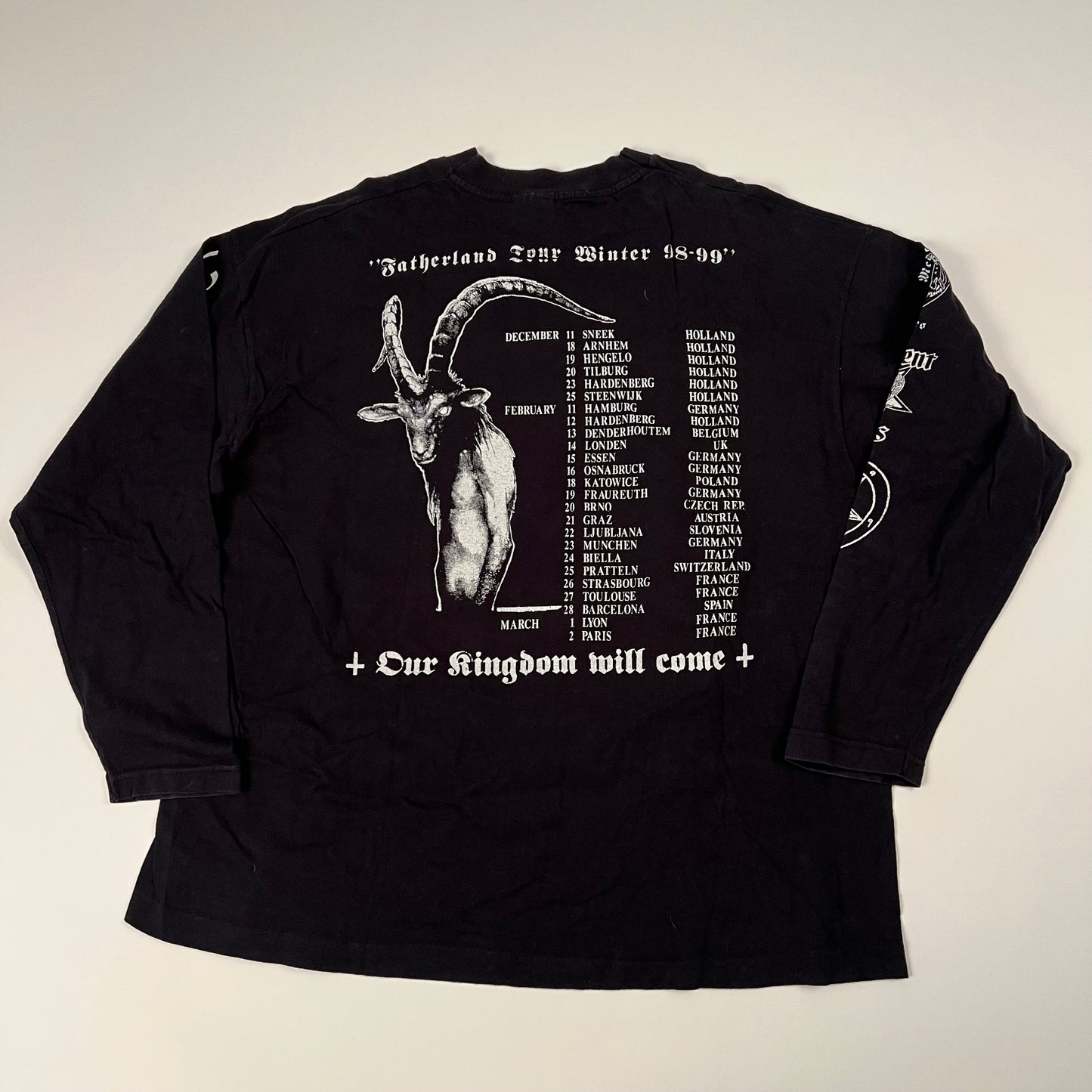 Vintage 98 Degrees Revelation Tour T-shirt -  Sweden