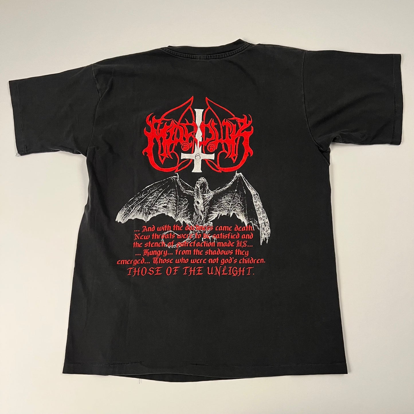 Vintage 90s Marduk Shirt XL Those Of The Unlight