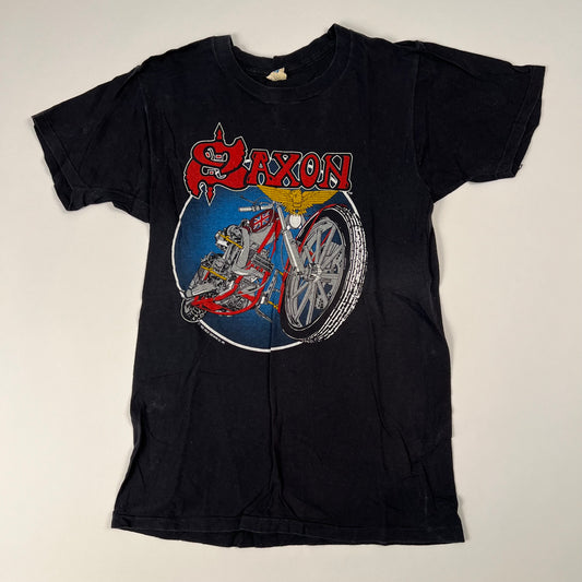 Vintage 1982 Saxon Shirt Large