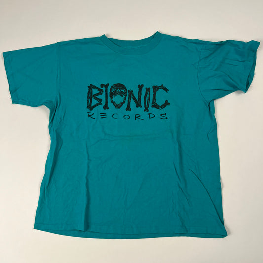 Vintage 90s Blondic Records Shirt XL CDS Records