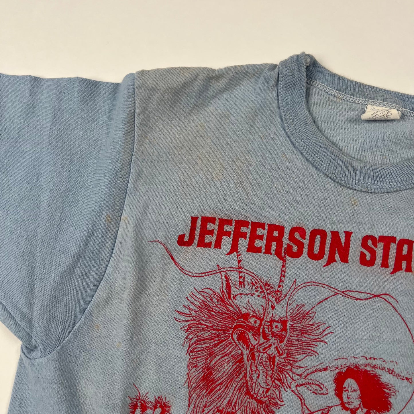 Vintage 70s Jefferson Starship Shirt Medium Spitfire