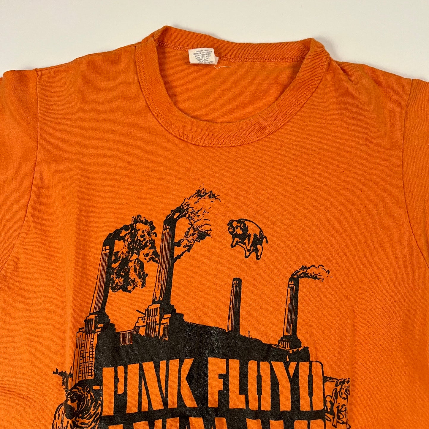 Vintage 70s Pink Floyd Shirt Medium Animals