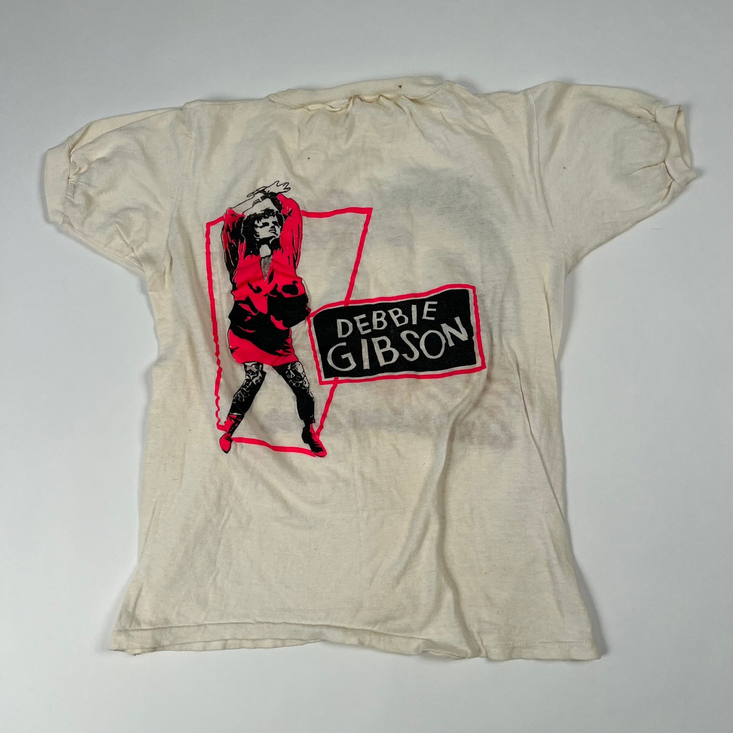 Vintage 80s Debbie Gibson Shirt Large American Tour