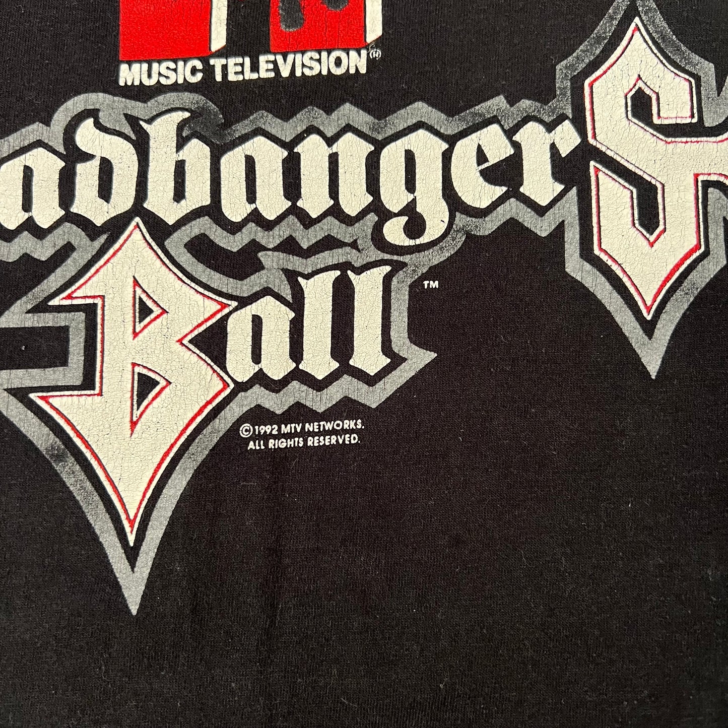 Vintage 1992 Headbangers Ball Shirt XL